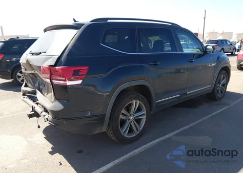 2020 Volkswagen Atlas 3.6L V6 Se W/Technology R-Line from USA, damaged, VIN 1V2FR2CA1LC503988